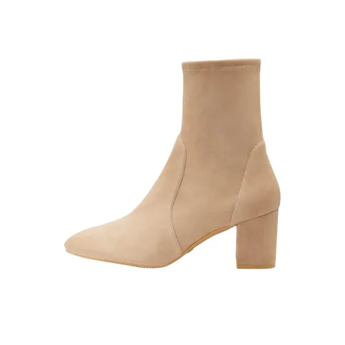 Stuart Weitzman SW Yuliana Botильоны 6 см Женские Бежевые
