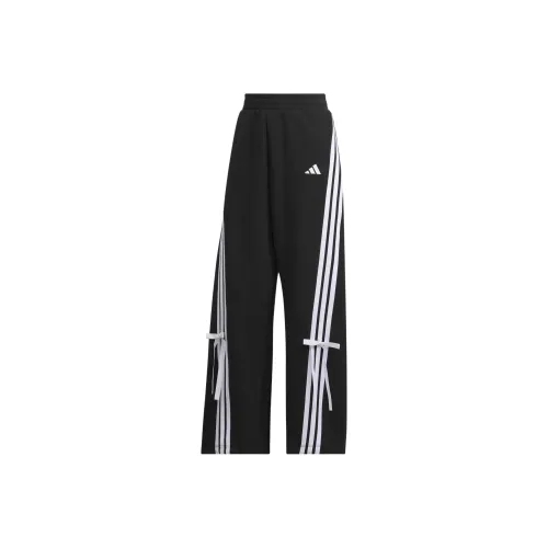 Adidas Black Women's Casual Pants Adidas Черные Женские Повседневные Брюки
