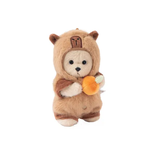 TeddyTales Карман Медведь Коллекция Капибара Уют и Гармония Кукла Коробка Плюшевая Подвеска Кукла 15 см Рекомендуемый рост