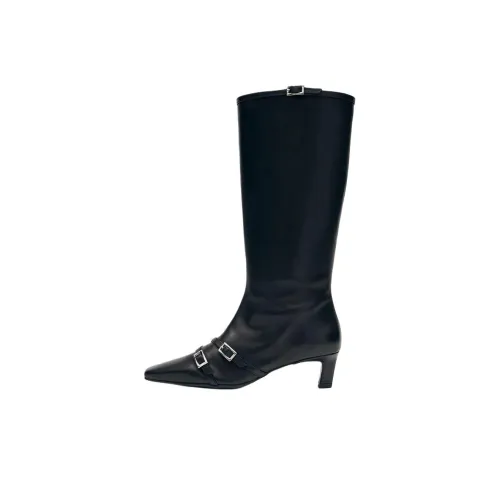 ALOHAS Nicky Колено Высокие сапоги 5 см Женские Черные