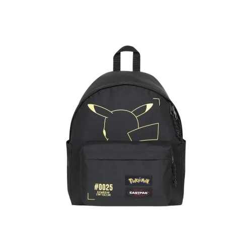 POKEMON EASTPAK Коллаборация Полиэстер Рюкзак Унисекс Черный