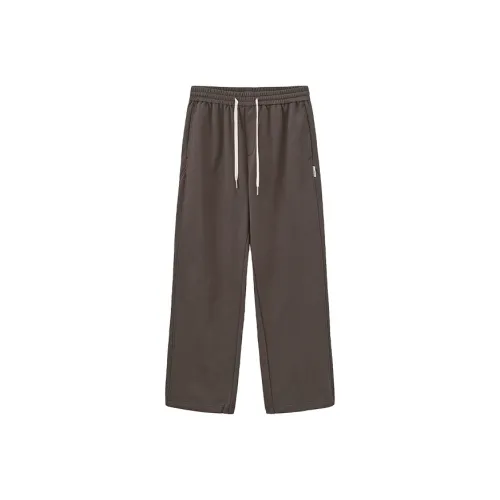 ZUO Бобовый Мужские Вязаные Спортивные Штаны