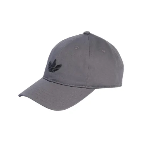 Adidas Хлопковые кепки унисекс серые
