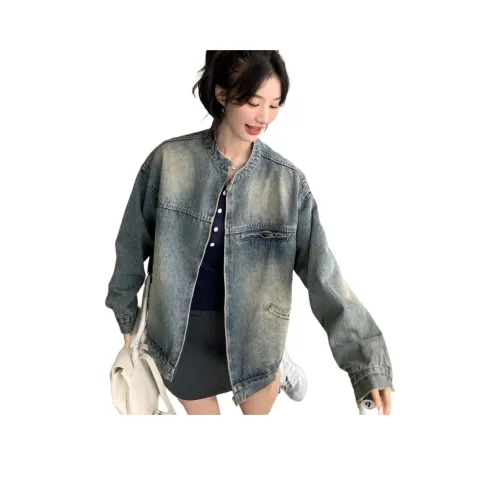 HAPG 968 Винтажный синий Женский Куртка