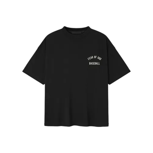 Fear Of God Essentials x MLB Коллаборация FW25 T-рубашка Унисекс