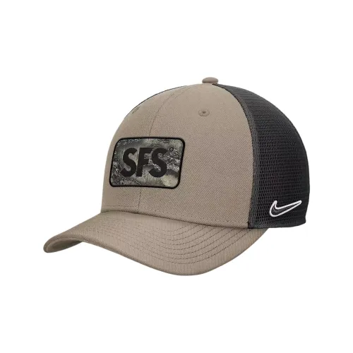 Nike Полиэстер Кепки Мужские Хаки