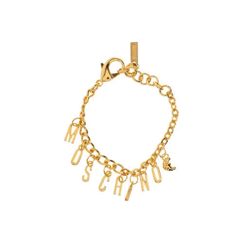 MOSCHINO Браслеты из латани Женские Золотые