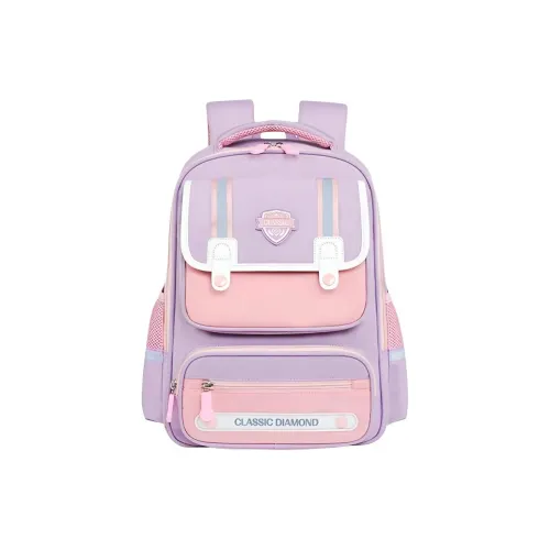 Gu Shang Lai Нейлоновый рюкзак среднего размера для детей ароматерапия фиолетовый