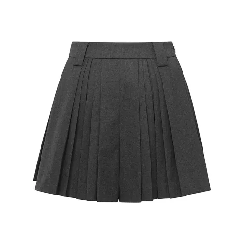 d'zzit Medium Gray Women's Casual Shorts d'zzit Средне-серые женские повседневные шорты