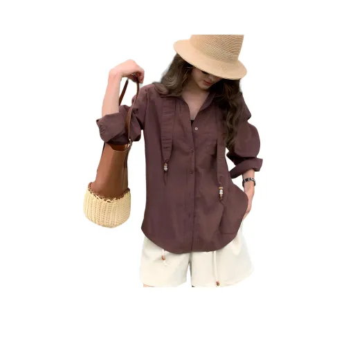 NANING9 Женские рубашки