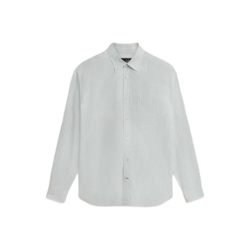 Dunhill Зеленые Мужские Рубашки