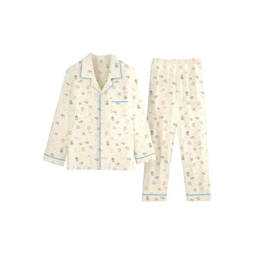 QIAOYUN Щенок Женские Пижамные комплекты