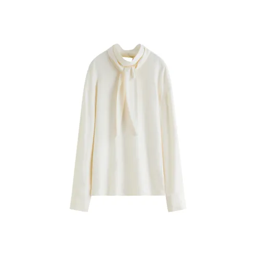 FANSILANEN Молоко Белый Женский Рубашка