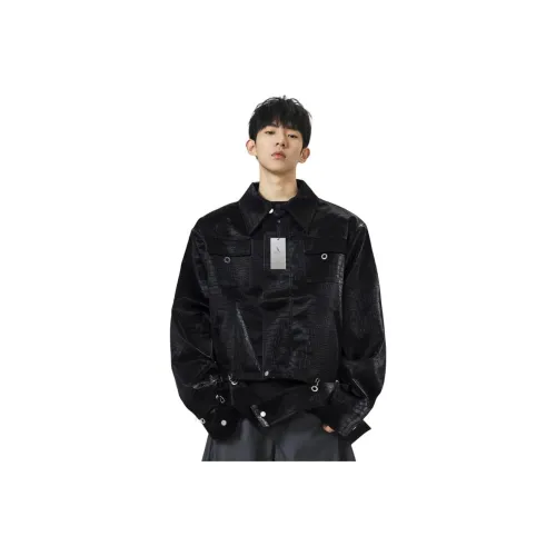 Kangaroo Черный Унисекс Куртки