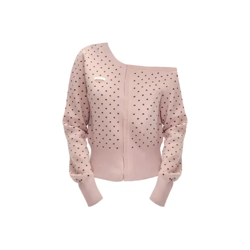 GRAYISMOON Розовый Женский Трикотаж