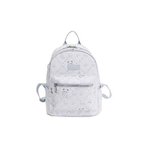 Kewuku ПУ (полиуретан) Рюкзак Стандартный Женский Светло-Синий