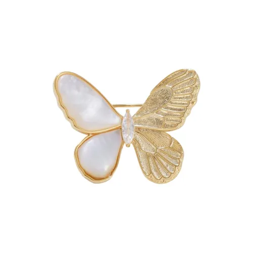 Фиолетовая оболочка броши женские