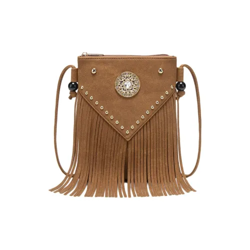 PAYOT Синтетическая кожа Сумка через плечо Женская Коричневая