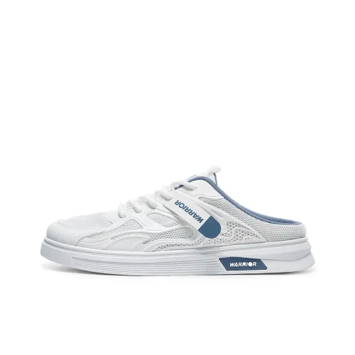 Warrior Череп Противоскользящие Домашние тапочки Мужские Белый Синий Серый