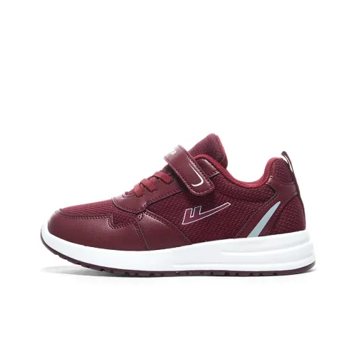 Warrior Slip-resistant Low Top Casual Shoes Women's Burgundy Warrior Противоскользящие Низкие Топы Повседневная Обувь Женская Бордовый