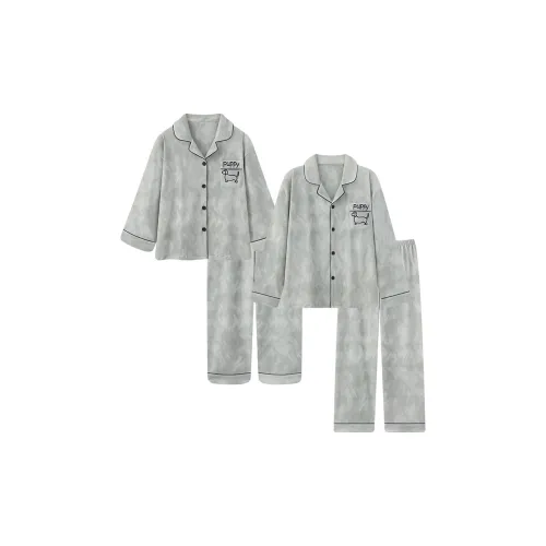 YUZHAOLIN Pajama Комплект Осенний и Зимний Унисекс
