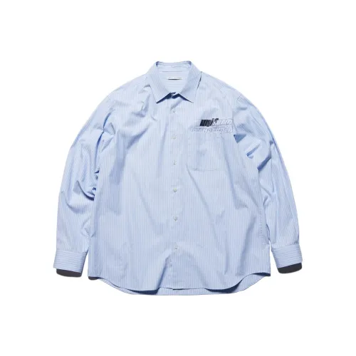 Uniform Experiment Светло-Синие Мужские Рубашки
