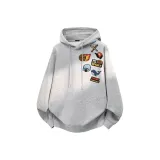 [Heavyweight with Hood] Фотиния Серый (с Большим Логотипом слева на плече)