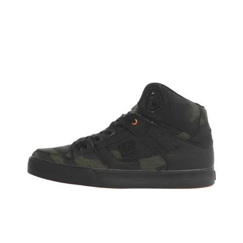 DC Shoes Скейтборд Кроссовки Высокие Черные Зеленые Унисекс