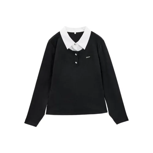 Love to serve Черные Женские Рубашки