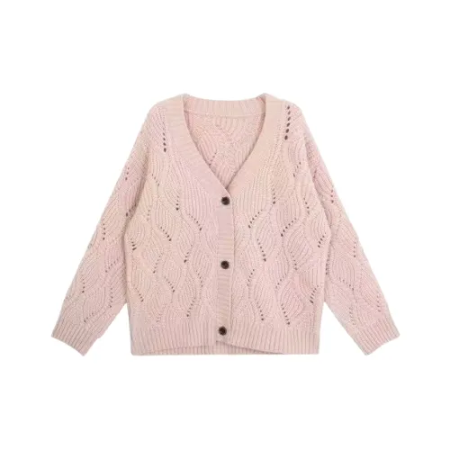 Wang Leshi Розовый Женский Трикотаж