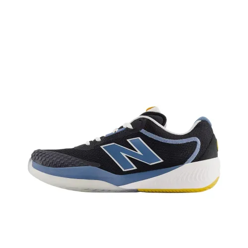 New Balance NB FuelCell 996v6 Дышащие Низкие Кроссовки для Тенниса Женские Черные