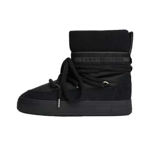 Tommy Hilfiger Tonal Логотип Термостойкие Сноубутсы Женские Черные
