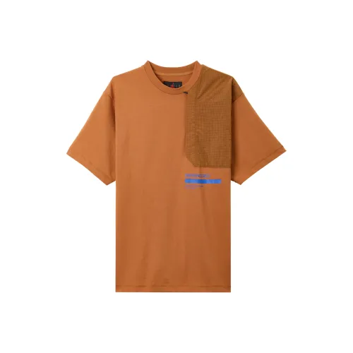 JORDAN Коричневый Мужской T-рубашки