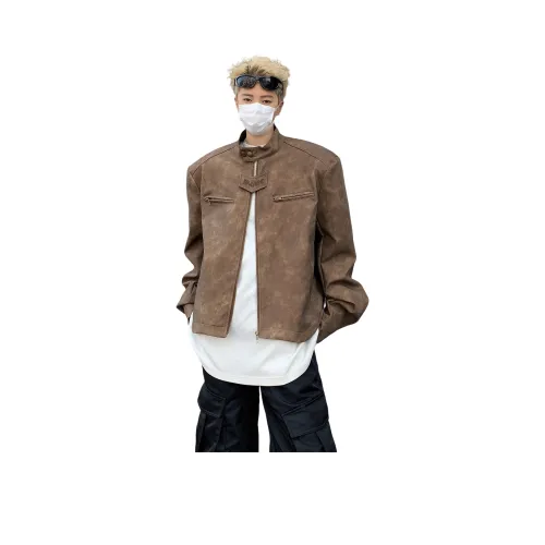 Bug Small Green Кожа Куртка Унисекс