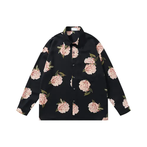 51XXHA Черный Унисекс Рубашки