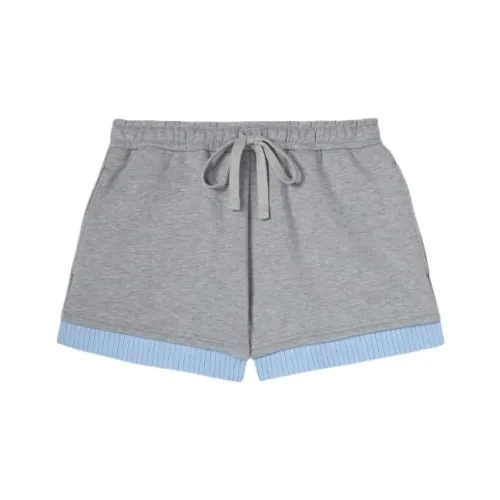 GUCCI FW25 Повседневные шорты Женские Светло-серые