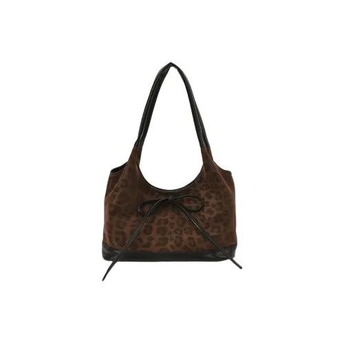 Juju Jimmy Фланелевая сумка-тоут сумка через плечо стандартная женская кофейно-коричневая