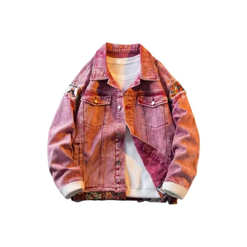 TXGN Розовый Женские Джинсовые Куртки