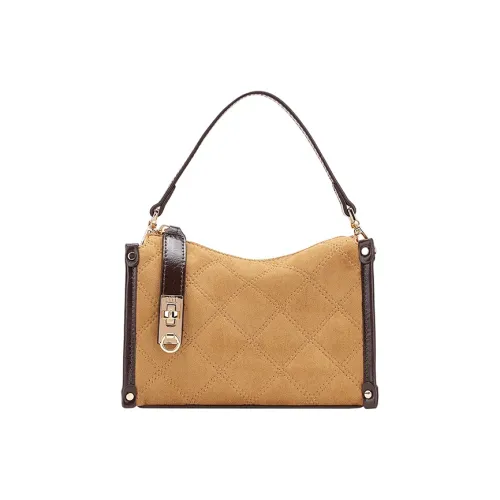 ELLE Сумка из синтетической кожи женский абрикосовый цвет древесный кофейный