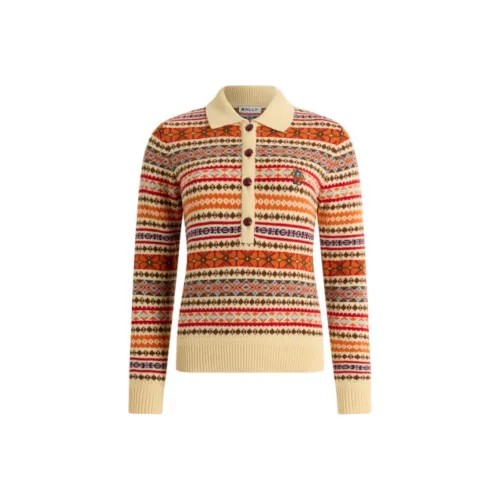 BALLY Бежевый Желтый Женские Свитера