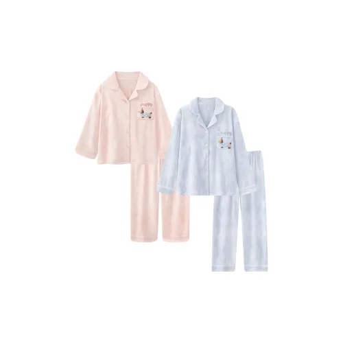 YUZHAOLIN Pajama Комплект Осенний и Зимний Унисекс
