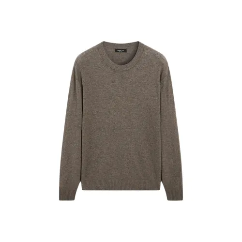 Massimo Dutti Темно-зеленый Мужской Трикотаж