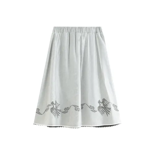 FANSILANEN Повседневный Длинный Юбка Женские