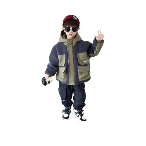 T.MOO Хлопковый пуховик для детей 3-7 лет