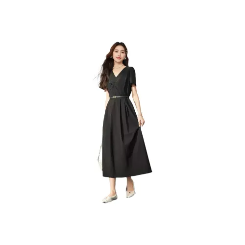 Love To Serve Длинное Платье с Длинными Рукавами Женское