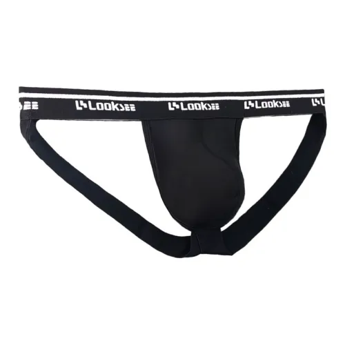 LOOKSEE Чернила Перо Черный Двойной Ding N1802 897 Мужской Стринг