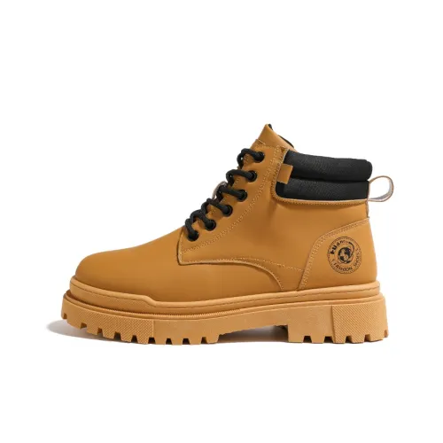 HUANQIU Короткий MID Голень Мартин Ботинок Мужской