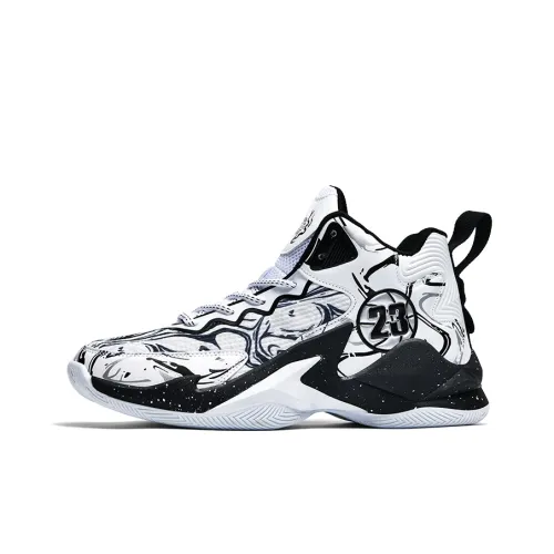 WAVECREST Амортизаторы Shock Abrasion Resistant Slip Resistant High Топ Баскетбольные кроссовки Унисекс