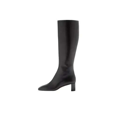 Aeyde Marty High Knee Boots 4,5cm Женские Черные