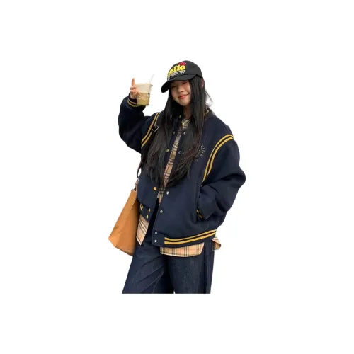 GRAYISMOON Темно-синие женские куртки